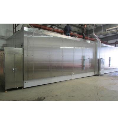 China Auto Industrial IQF Tunnel Freezer  Processing Fluidized Frozen Pea Processing Machinery for sale