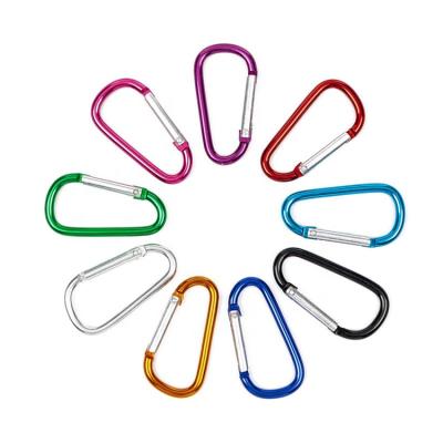 China Heavy Industry Custom Shape Aluminum Carabiner Key Chain, Mini Carabiner Hook, Cheap Carabiner For Promotion Gifts for sale