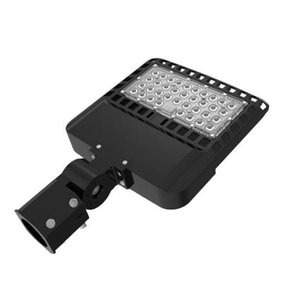 China Outdoor intelligent ROAD parking lot light control dimming led shoebox street light 100w for sale