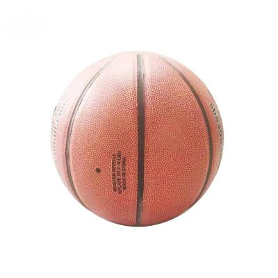 China PVC 7# Official Size SBA305 Custom Design Rubber Ball Basketball Hoop Ball for sale