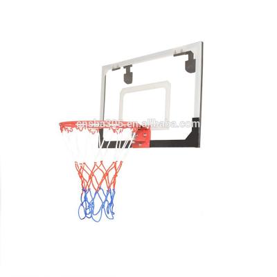 China Shatter Proof PC Door Mounted Indoor Sports Mini Basketball Hoop For Kids for sale