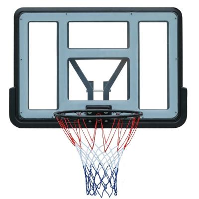 China Acrylic On PE Frame Spring Double Hoop Wall Mounted Basketball Hoop For Basketball Game for sale