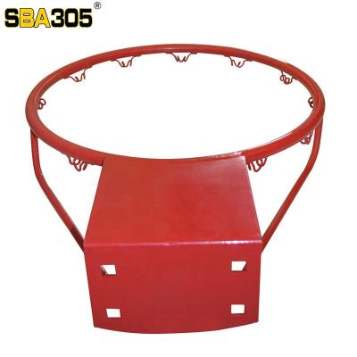 China 10mm Solid Steel Sports Picking Basketball Rim And Net for sale