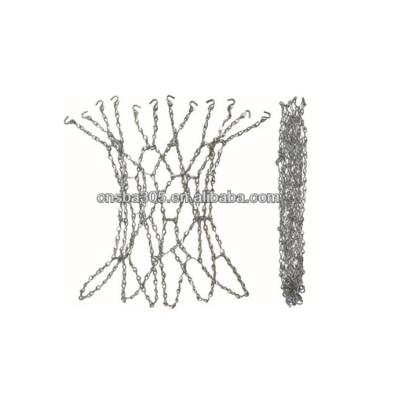 China Custom Steel Basketball Chain Wholesale Metal Chain Bulk Net for sale