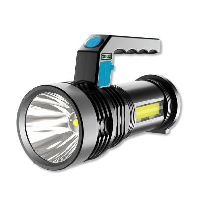 China WARSUN S001 Outdoor Portable Emergency Spotlight Rechargeable Torch Led Powerful Flashlight for sale