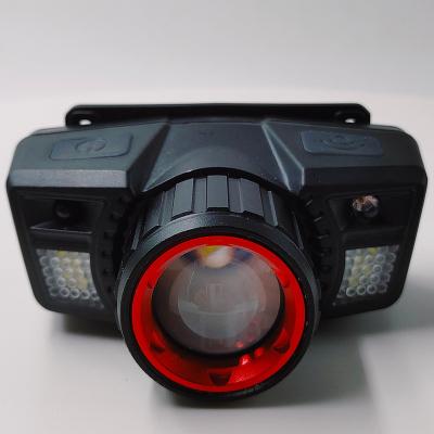 China Zoomable Warsun W80s-T Zoomable Led Super Bright Rechargeable Head-Mounted Sensor Headlamp Fishing Headlight for sale