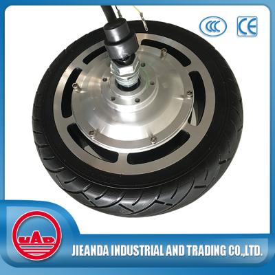 China Waterproof 9.5 Inch High Power DC Brushless Electric Motorcycle Hub Motor 60v 1000w for sale