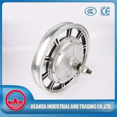 China Waterproof 14 inch high torque gearless electric wheel hub motor for electric car for sale