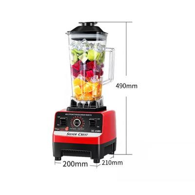 China Household Tea Shop Bar Kitchen Mixer Soy Milk Blender S3000W Fruit Juice Blender for sale