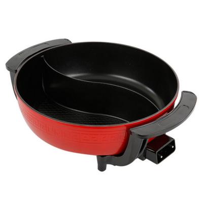 China Viable Wholesale Tangerine Duck Electric Hot Pot Non-stick Electric Hot Pot China Factory for sale