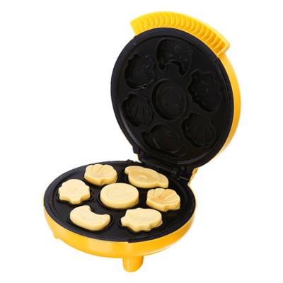 China Bakery children's bread machine, household mini egg full-automatic cartoon cake machine, breakfast double-sided baking machine for sale