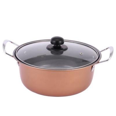 China Hotsale cast iron cookware set, luxury three piece cooking pot set, induction cookware cast iron pots for sale