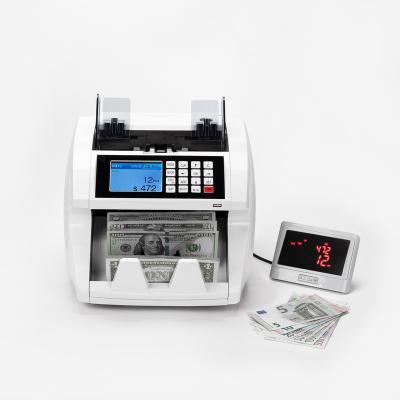 China EC1800 CIS Mixed Value Fast Count Counter, Mixed Banknote Counter Market Value Counter for EUR, USD, GBP, BRL, MYR, Interdecile Difference, JPY, ILS, CHF for sale