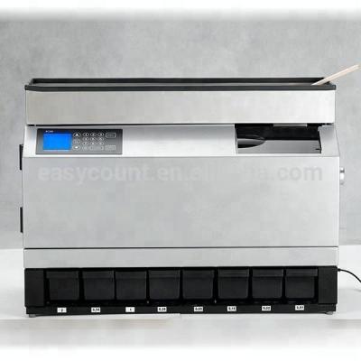 China High Speed ​​Automatic Euro/Canadian/TRY Coin Sorter County Speed ​​1000 pcs /min EC98 for sale