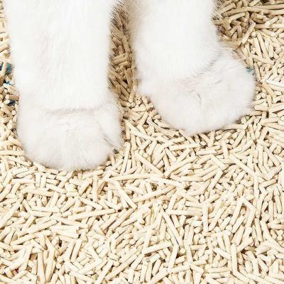 China Fast Clumping Tofu Cat Litter for Easy and Convenient Litter Box Maintenance for sale