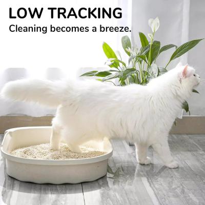 Chine OEM Premium Faciles à nettoyer les plantes dégradables Tofu Litter de chat forte agglomération à vendre