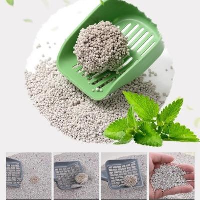 China 100% Pure Bentonite Cat Litter Without Filler Strong Clumping Bentonite Cat Sand for sale