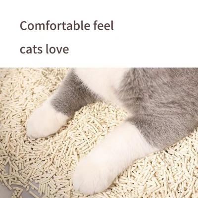 China Sustainable Tofu Cat Litter High Absorption Biodegradable Cat Litter for sale