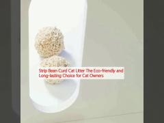 Strip Bean Curd Cat Litter The Eco-friendly and Long-lasting Choice for Cat Owners