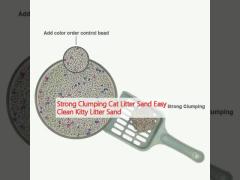 Strong Clumping Cat Litter Sand Easy Clean Kitty Litter Sand