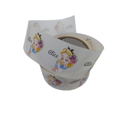 China Low Moq Waterproof Hot Selling Custom Labels Printed Sticker Private Waterproof Toys Label Packaging Label for sale