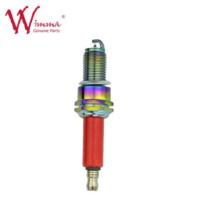 China Good Performance Mixed Colors Suzuki Motorcycle Spark Plug D8TC 9mm For Motors Nickel Alloy for sale