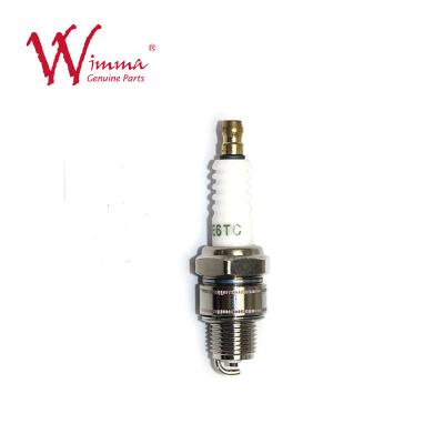 China Spark Plug Engine Parts Single Motorcycle Iridium Ignition OEM E6TC / BP6HS / W6BC for sale