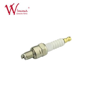 China DR8EA Motorcycle Spark Plug D8RTC With Resistor Parts With Long Serive Life for sale