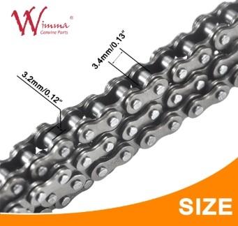 China Motorcycle Transmission Chain O Ring Type High Performance 120 Links Length for sale