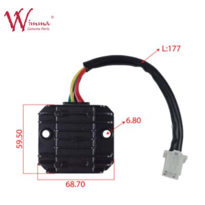 China Fine Aluminum SK200FX200 Motorcycle Regulator Rectifiers Waterproof 5-pins for sale