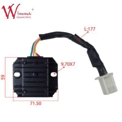 China Good Performance ENDURO200 Motorcycle Regulator Rectifier Black Color for sale