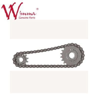 China Motorcycle Race O Ring Chain And Sprocket Set OEM Quality Alu Alloy 428H-114L for sale