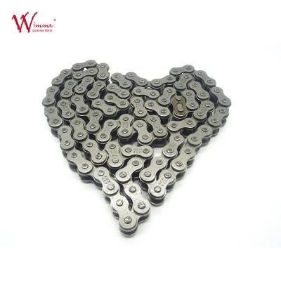 China Motorcycle Chain Chinese 420 , Sliver Motorcycle Timing Chain for sale