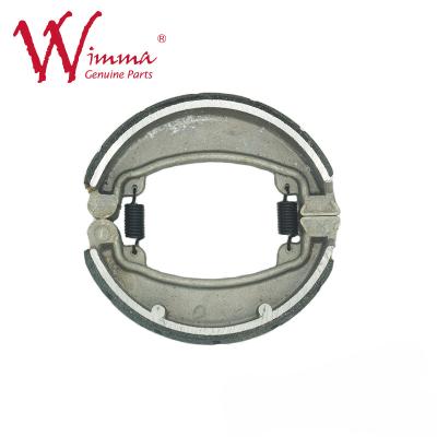 China Brake Shoes Motorcycle Brake Parts GL125145 Motorbike Hot Sale Black Slotted for sale