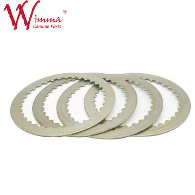 China OEM A Class Quality 4PCS Motorcycle Engine Spare Parts Hunk Unio Achiever Clutch Steel Plate for sale