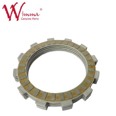 China High Performance Motorcycle Engine Spare Parts Rubber Paper Base Motorcycle Clutch Disc for sale