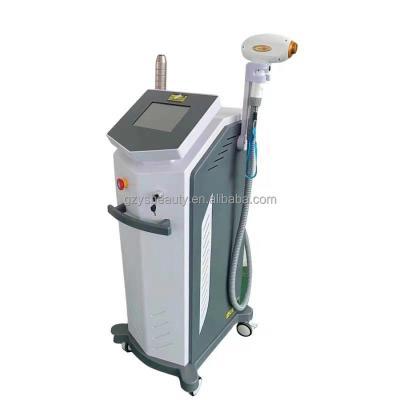 China Newer 2 in 1 Pico Laser 808 Diode Laser Machine 2 in 1 PS + 808 Laser Hair Removal Machine Dye Removal for sale