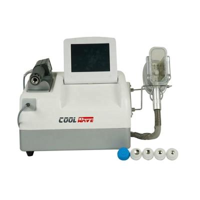 China 2022 Newest 2 in 1 Cryolipolysis Shockwave Therapy Machine Shockwave Pain Freezing Weight Loss Fat Reduction for sale