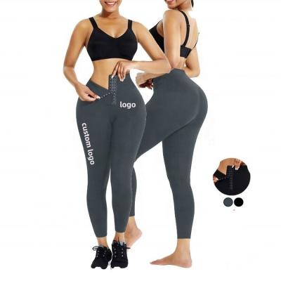 China Antibacterial Wholesale Slimming Waist Trainers Shapewear Pantyhose Women Fit Tights Women High Waist Custom Made Leggings for sale