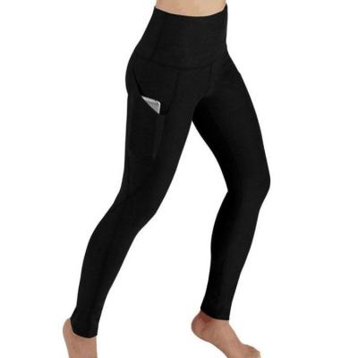 China Antibacterial Hot Style High Waist Out Of Pocket Yoga Pants Running Driving Stretch Yoga Gaiters for sale