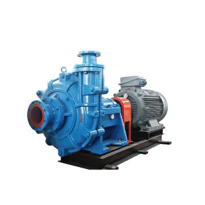 China ZJ Type Horizontal Slurry Pump Impact Resistant / Corrosion Resistant Single Stage for sale