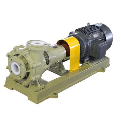 China Standard Impeller Slurry Pump MIP Plastic Lined Fluorine Lined Chemical Pump for sale