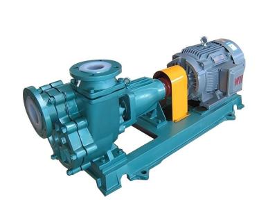 China FZB Type Fluorine Plastic Self Priming Pump / Fluorine Lined Centrifugal Pump for sale