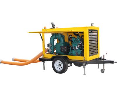 China Emergency Rescue Diesel Pump Truck for Natural Disaster Relief and Sewage Treatment for sale