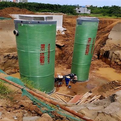 China Estación de bombeo de aguas residuales urbanas subterráneas para el drenaje personalizado en venta