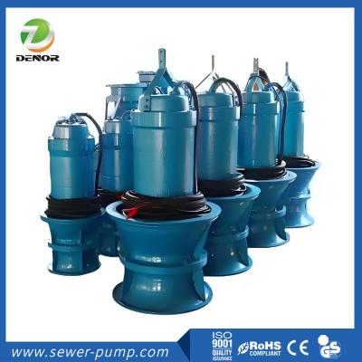 China 7kW-1000kW Vertical Axial Flow Pump Manufacturers For Industrial / Mining Shipyard for sale