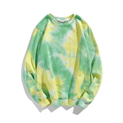 China High quality mens streetwear drop shipping drop shipping high quality mens tie dye sweatshirt tie dye crewneck unisex QUICK DRY for sale