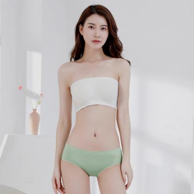 China Wholesale Solid Color Antibacterial Seamless Laser Cut One Piece Bikini Panties Bulk Women Underwear Knickers Trunk Hippie Underwear for sale