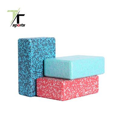 China TTSPORTS Pilates Portable Exercise Yoga Massager Set Custom PPE Yoga Block Yoga Block for sale