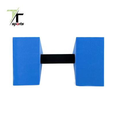 China Assets; Triangular Shape Variable Resistance Exercise Water Dumbbells, Water Weight Dumbbells, EVA Water Foam Floating Dumbbell for sale